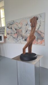 Sculpture de femme nu